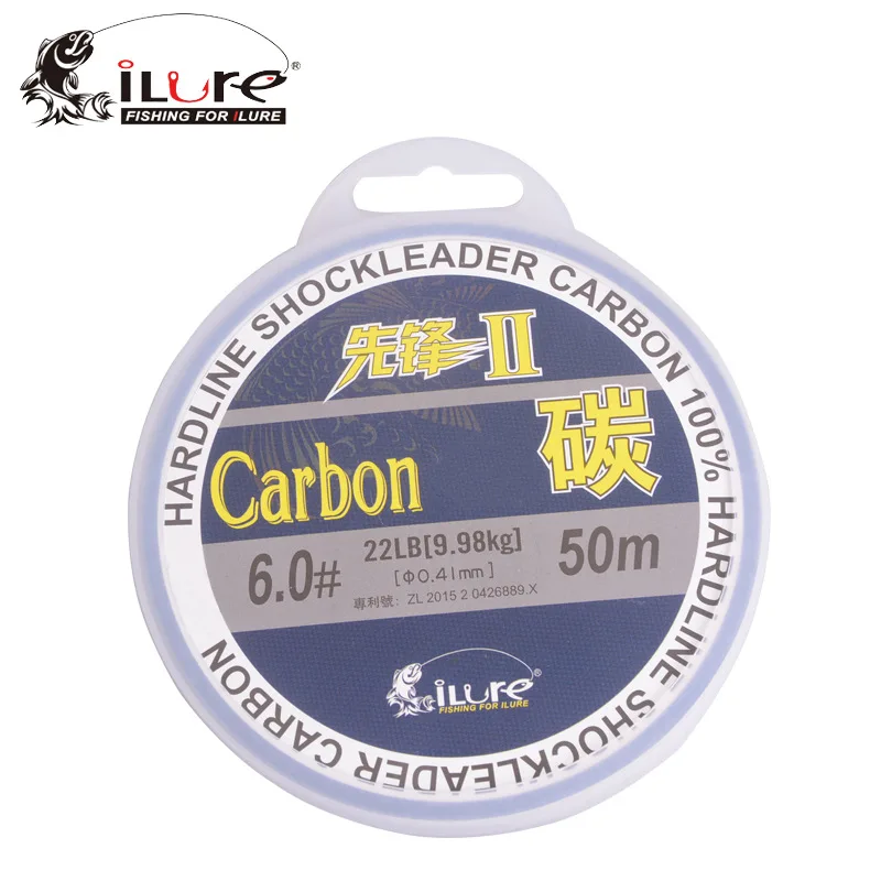 ILure leada 100% الكربون الألياف فلور الصيد خطوط ألياف الكربون 30mt 50mt 100mt بكرة سوبر قوي دليل 60lb 80lb شحن مجانا ILure leada 100% الكربون الألياف فلور الصيد خطوط ألياف الكربون 30mt 50mt 100mt بكرة سوبر قوي دليل 60lb 80lb شحن مجانا