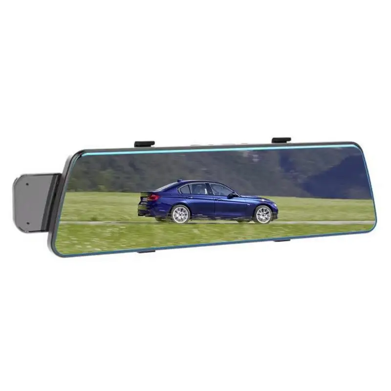 

V5 9.35 Inch 1080P Car DVR Camera Rearview Mirror Dual Lens ADAS Dash Cam