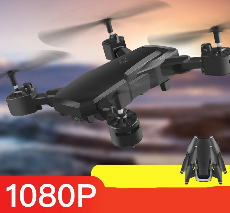 2019 Новое Квадрокоптер FPV широкоугольный WiFi камера HD RC Мини вертолет складная рука