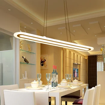 

2017 Modern LED Simple Pendant Lights For Living Room Dining room Lustre Pendant Lamp Hanging Ceiling Fixtures