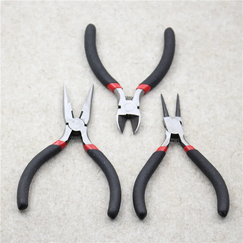 

Beaded DIY handmade tool pliers flat nose pliers shearing pliers