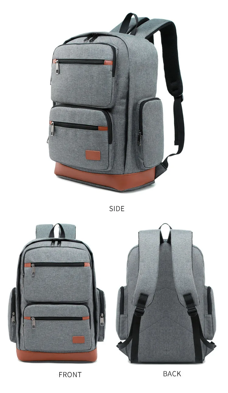 mochila casual saco de viagem do estudante