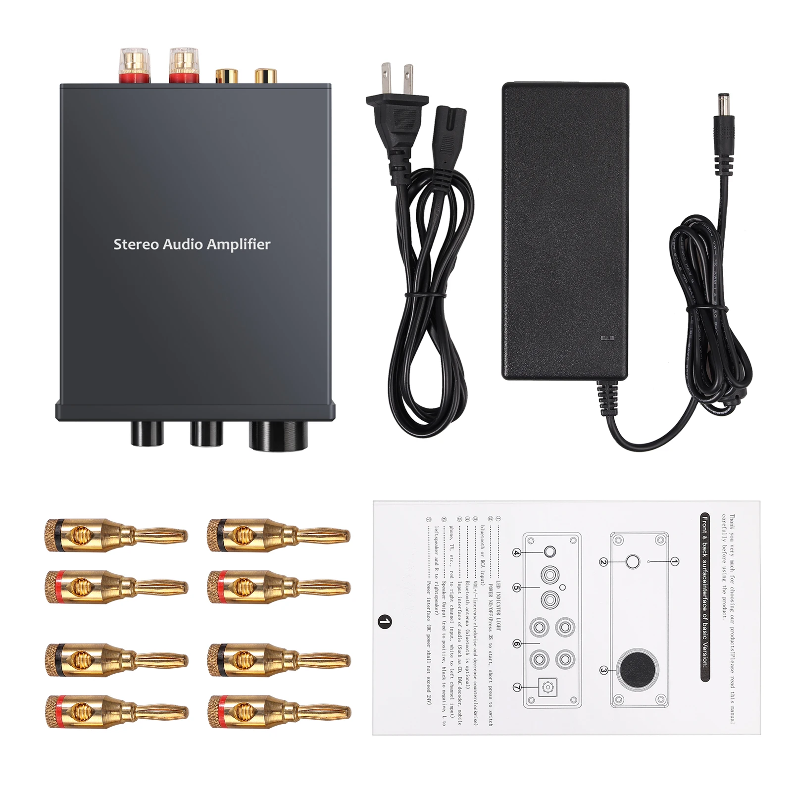 Neoteck 2 канальный стерео аудио усилитель мини Hi Fi Класс D Интегрированный цифровой