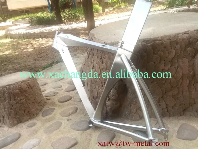 Flash Deal xacd made titanium TT bike frame 700C titanium titanium Triathlon bike frame 4
