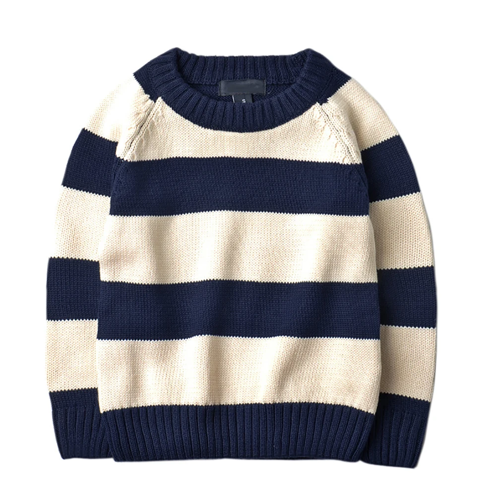 Buy YY 886 Autumn Winter Kids Black White Stripes Sweater Boys Girls Sweater