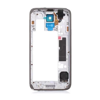 

100pcs/lot Middle Frame For Samsung Galaxy S5 SV i9600 G900H G900F Mid Bezel Housing Case New Free by DHL EMS