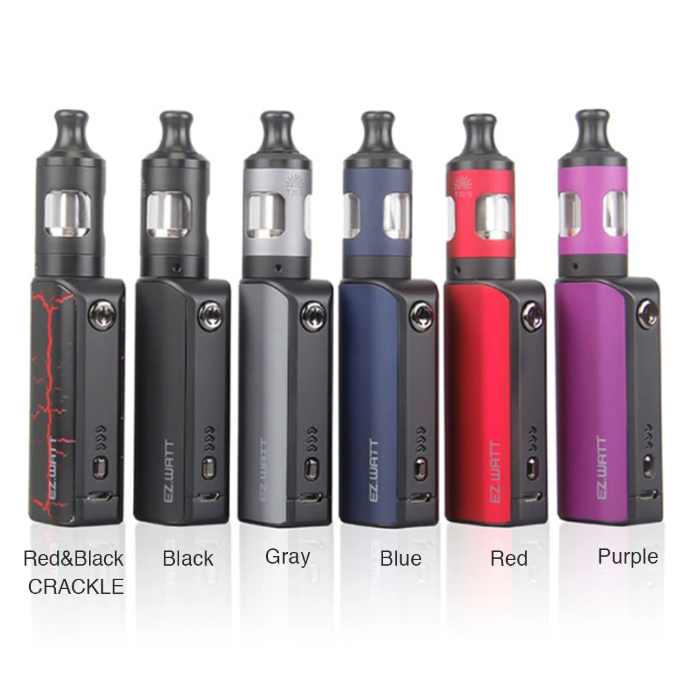 Оригинальный Innokin EZ. WATT VW комплект с 2 мл призмой T20S бак и встроенный аккумулятор
