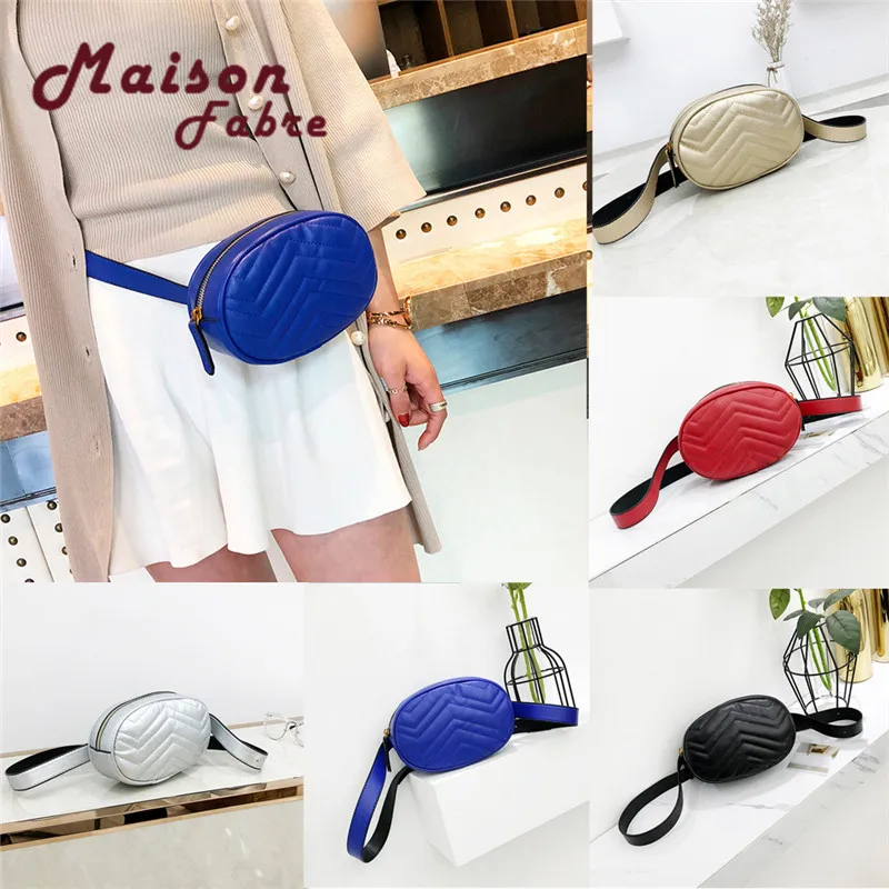 

Fashion Women Pure Color Leather Messenger Shoulder Bag Chest Bag