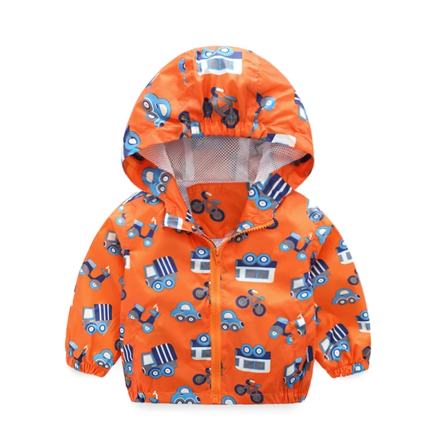 Boy windbreaker Jackets Kids Spring Jacket Children Coat Toddler Boys