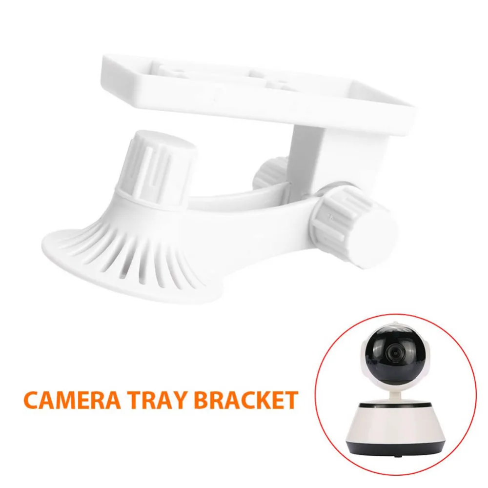 180 градусов CCTV IP камера подставка для настенного монтажа Модуль Крытый/Открытый мини кронштейн видеокамера белое пластиковое крепление CCTV поддержка