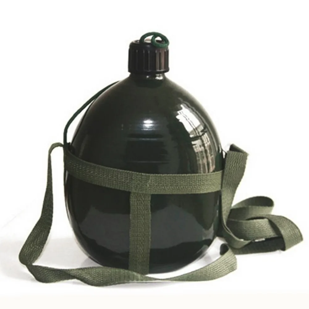 New arrival 1000ml 1500ml Green aluminium Classic Outdoor Kettle