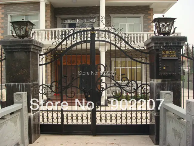 Ornamental Wrought Iron Gates Small Metal Garden Gate