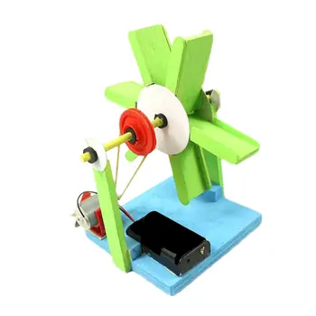 

DIY Assembly Electric Water Wheel Model Physics Experiment Teaching Aid Science Learning Educational Toys Gift for Children