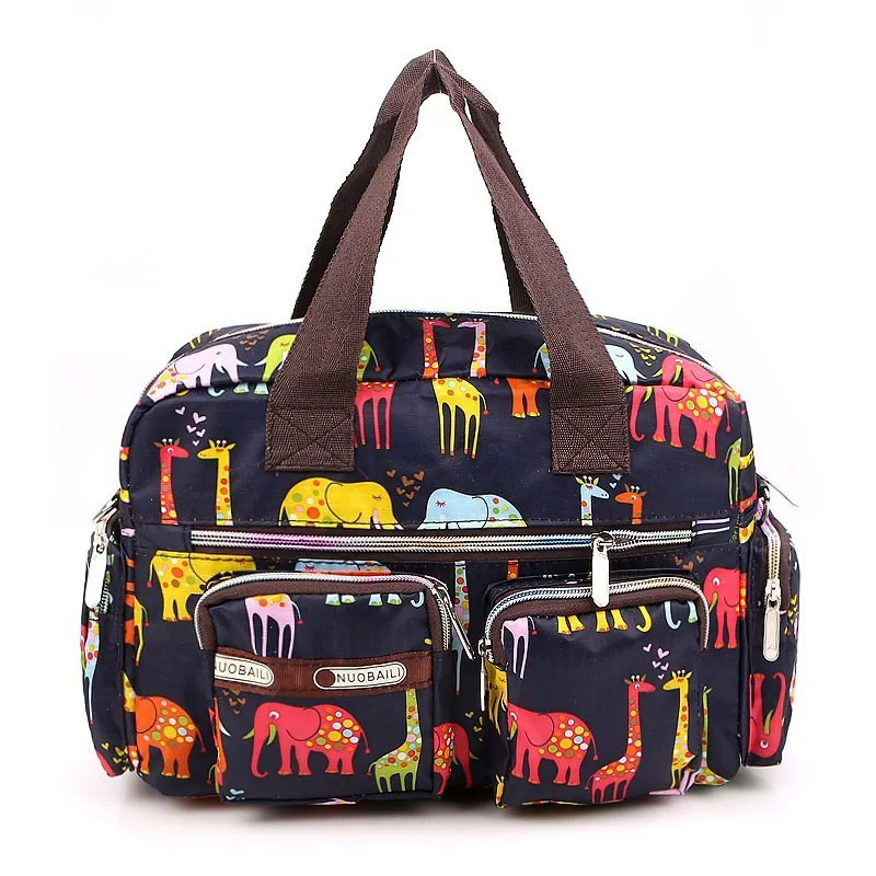 Floral Cute Bolsa Maternidade Baby Diapers Bag Fashion Small Nylon