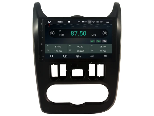 Best touch screen OTOJETA Android 9.0 car dvd player FOR RENAULT DUSTER 2012 HU car accessories gps Multimedia radio tape recorder 3