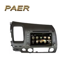 1024*600 Quad Core Android 5.1 Fit HONDA CIVIC left driving 2006 2007 2008 2009 2010 2011 Car DVD Player GPS Radio