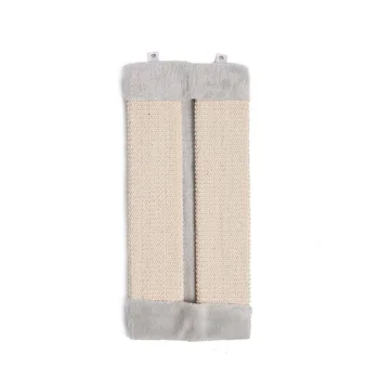 

Two Colors 49x23cm Cat Scratcher Cat Scratching Board Pad Hanging Scratcher Cat Wall Mounted Foldable Pet Sisal Scratch