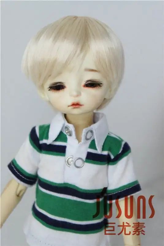 JD341 6-7 дюймов кукольный парик YOSD кукла парики 16-18 см короткие мальчики cut BJD парики кукла 1/6 аксессуары