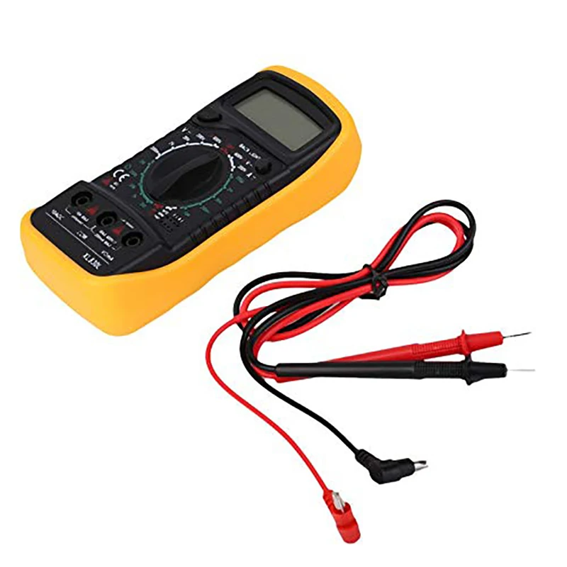 

XL830L Portable Digital Multimeter AC/DC Ammeter Voltmeter Ohm Tester Meter Handheld LCD Multimetro