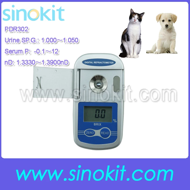 

High Precision Hand-held Clinical Dog and Cat Digital Refractometer - PDR302