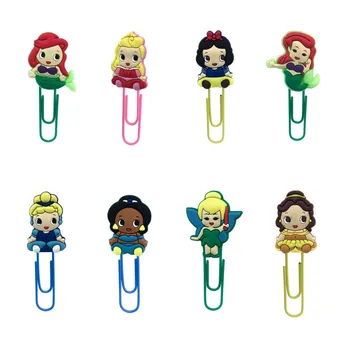 

8pcs Hot Cartoon Paper Clips Bookmarks Stationery Clips for Office School Teacher memo Clip Kid Birthday Gift