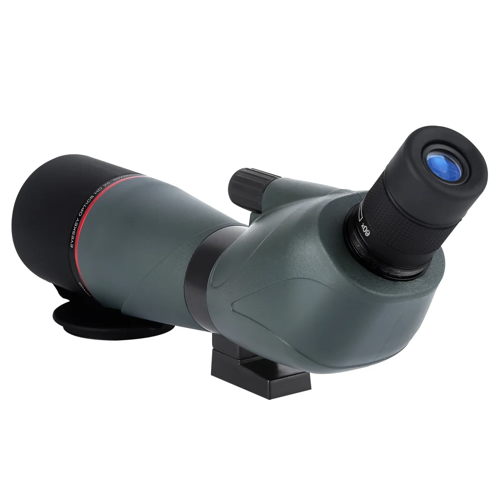 Eyeskey 20-60x60 водонепроницаемый Зрительная труба Zoom Зрительная труба полный многослойный наблюдения за птицами монокулярный телескоп со штативом