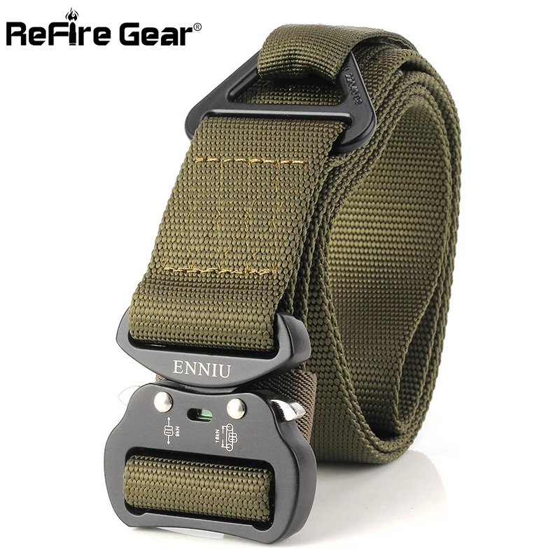ReFire Gear SWAT Книги о военной технике Тактический монтажников пояса для мужчин Quick