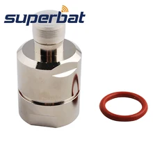 Superbat 10 шт. РФ разъем N Twist Jack женский для гофрированной меди 7/8 кабель