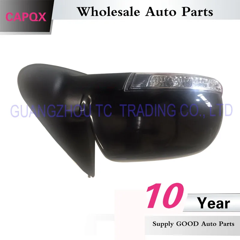 CAPQX 6/8 провод для hyundai Santa Fe Santafe 06-09 2,7 T 10-12 2,4 T снаружи Зеркало заднего вида с Электрический регулировки нагрева светильник