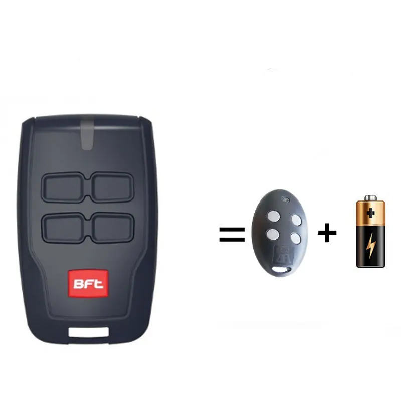 

For BFT MITTO B4 B 4 remote control gate garage key fob 433,92 MHz RCB04