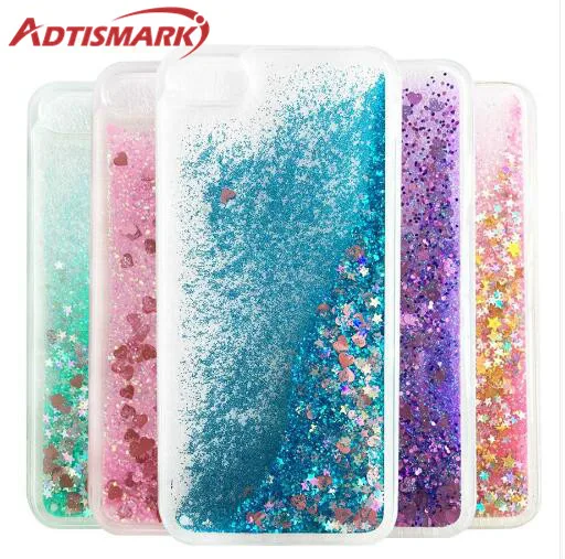 

Adtismark Liquid Case For iPhone 5 5S SE 6 6S 7 Plus 8 8Plus X Case Coque For Samsung Galaxy S8 S8Plus S6 S6 Edge S7 S7 Edge