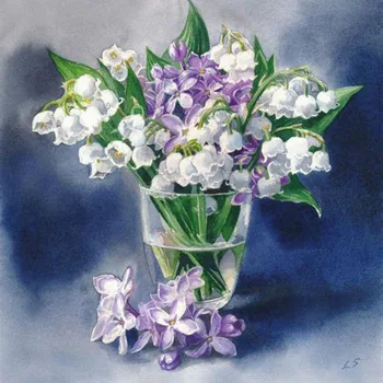 

5D Diamond Painting Cross Stitch Narcissus Pattern DIY Needlework Kit For Rhinestone Mosaic full Square Diamond Embroidery icon