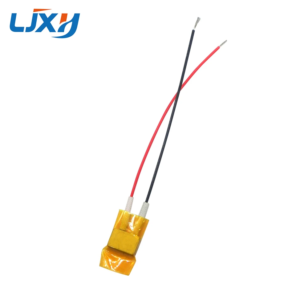 

LJXH 2PCS 8x12x3.0-3.5mm PTC Thermostat Insulating Film Heating Element Heater Plate 60/120/140/230 degrees AC12V