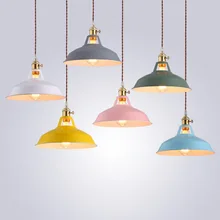 Современный светодиодный подвесной светильник, разноцветный светильник для столовой, ресторана, подвесные лампы, витая проволока, домашнее декоративное освещение E27