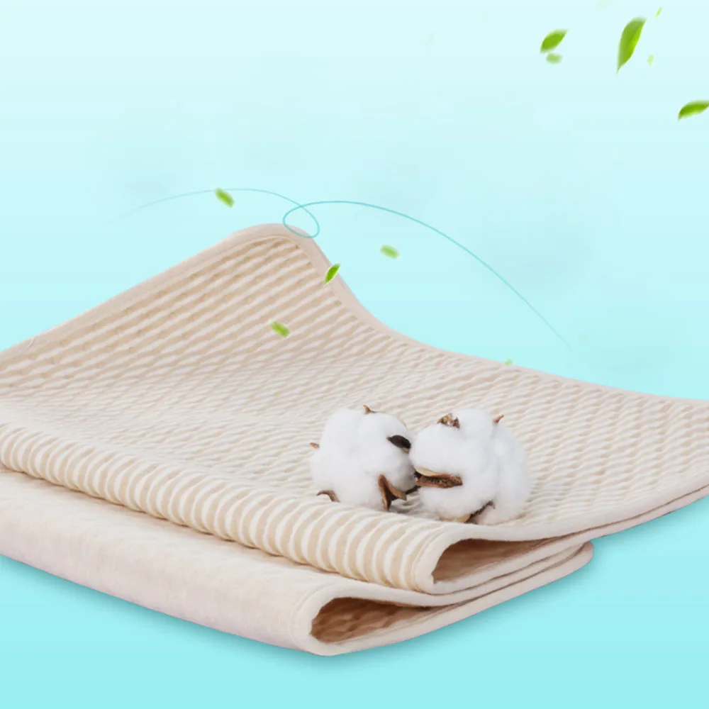Хлопок водонепроницаемый EVA слой коврик для переодевания малыша Bebe Водонепроницаемый пеленальный коврик для мочи простыни для