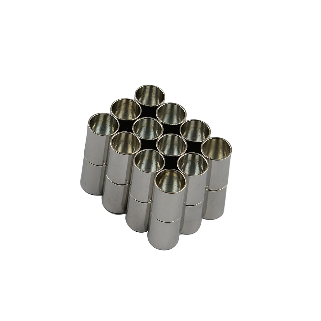 

12 Sets Column Magnetic Lock Clasps Hook End Cap Connector Findings Crafts