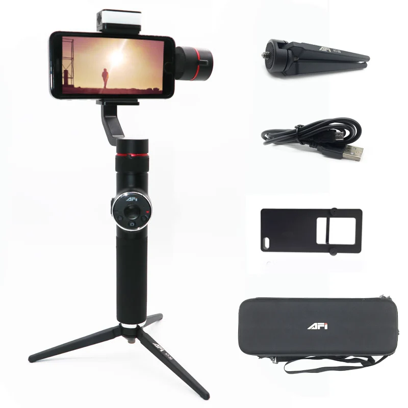  AFI V5 Stabilizer For Phone Gimbal Selfie Sticks 3-Axis Handheld Smartphone Stabilizer Cellular pho