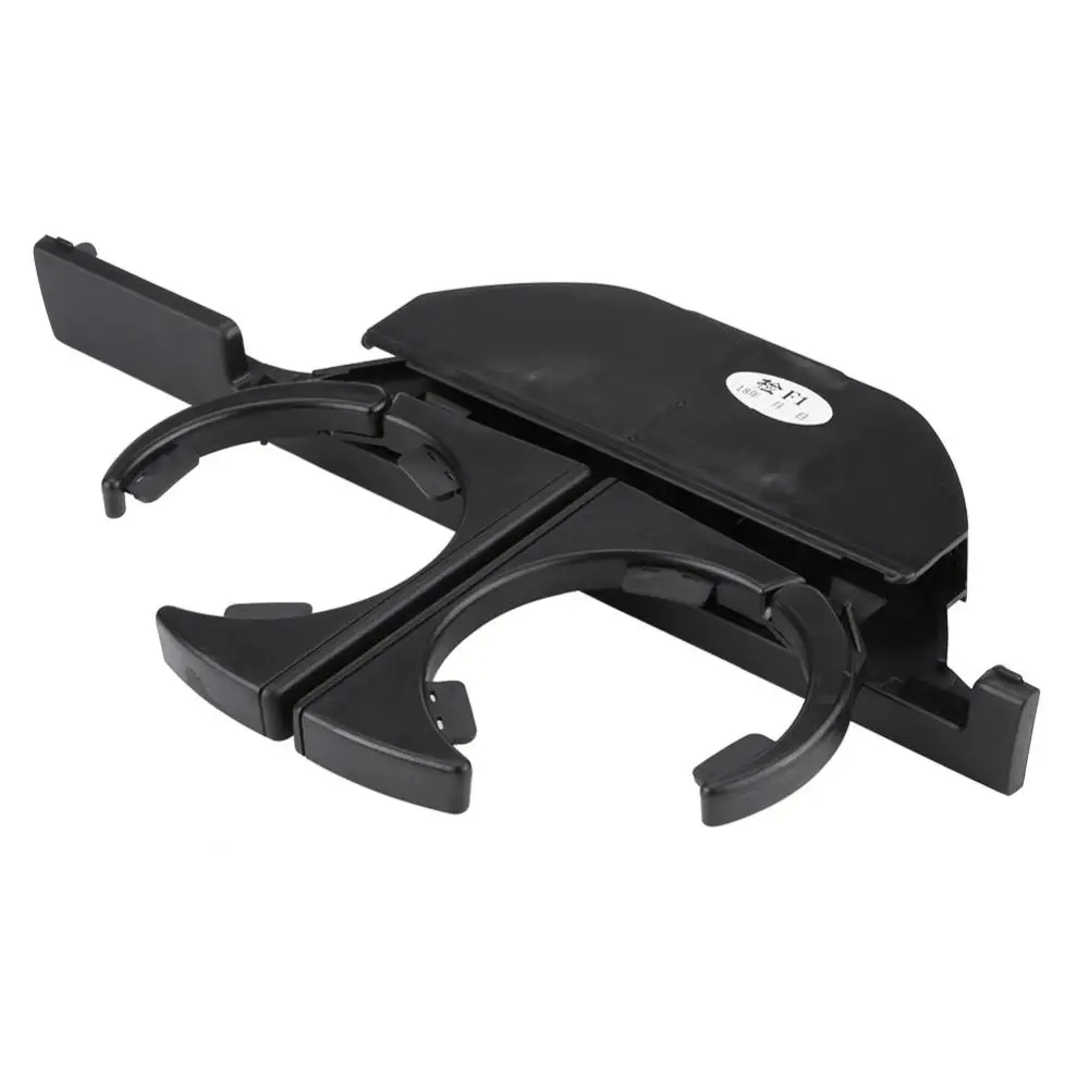 Car Console Retractable Drink Cup Holder Front Left Drinks Holder Black