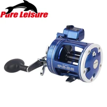 PureLeisure синяя красная Троллинг Рыболовная Катушка 12+ 1BB 3,8: 1 5,2: 1 морское рыболовное колесо Катушка для морской ловли