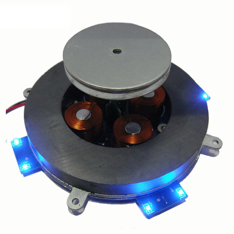 500 г Магнитный левитационный модуль Магнитная подвеска сердечник с светодиодный лампой и блоком питания T0555