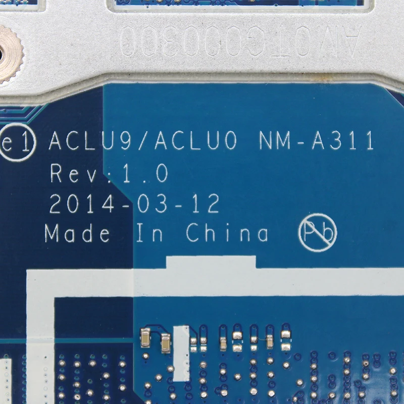 Оригинальная материнская плата для ноутбука lenovo G50-30 G50 с процессором Intel N2820 N2840 DDR3 ACLU9/ACLU0 NM-A311 REV: 1,0 полностью протестирована