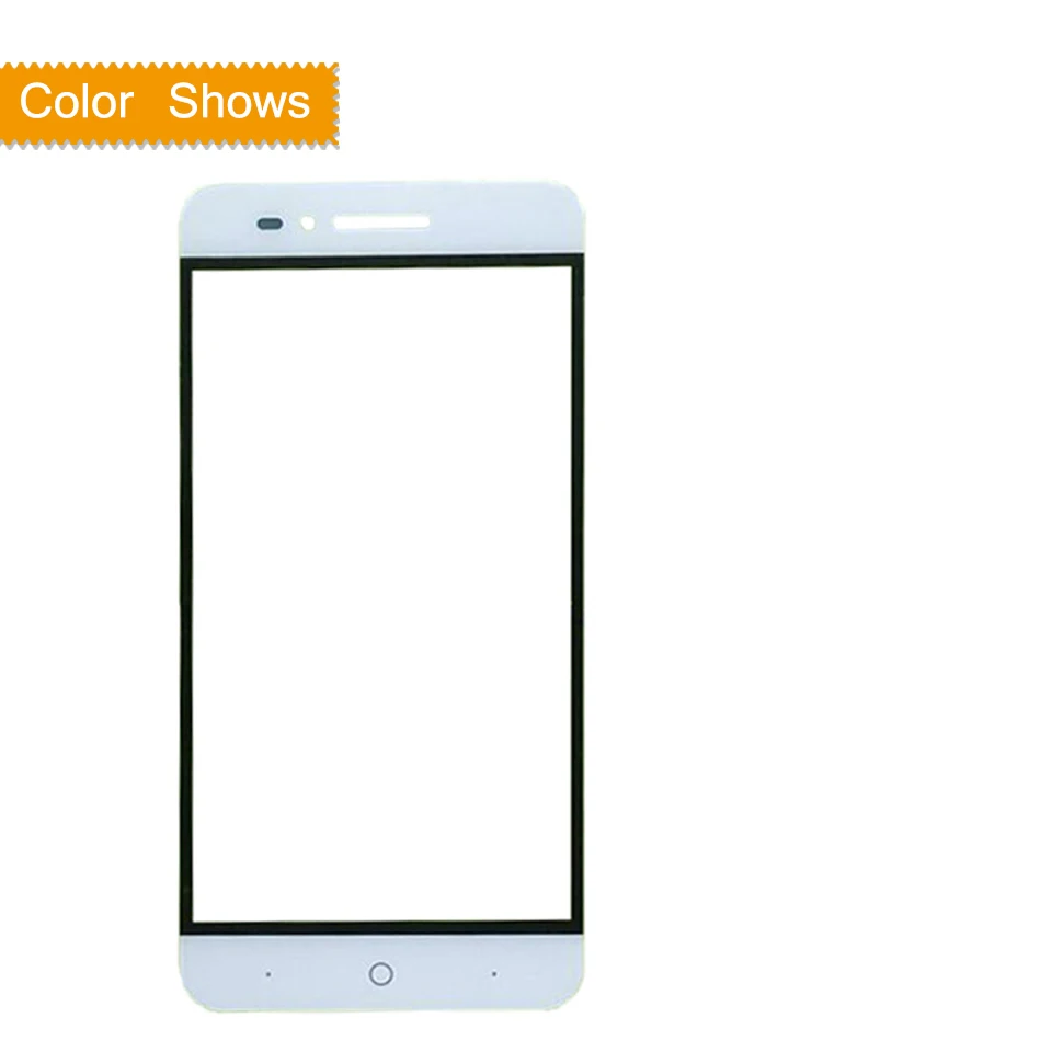 Сенсорный экран для zte Voyage 4 Blade A610 A610C BA610 TD-LTE Сенсорная панель Сенсорный экран объектив переднее внешнее стекло без ЖК-дисплея - Цвет: white no gift