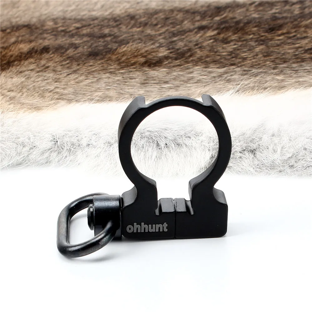 ohhunt QD Quick Detach End Plate Sling Swivel Adapter Mount Black for .2235.56 Carbines AR15 M4 Rifle Hunting Gun Accessories (9)