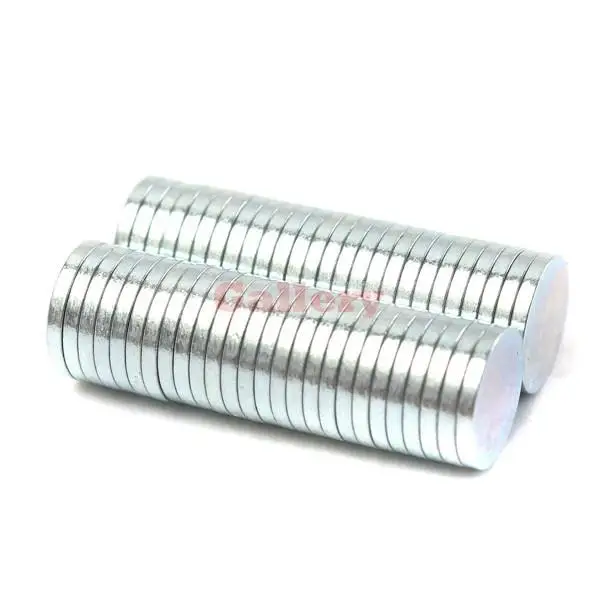 30 Magneti Al Neodimio Neri 10x3mm - Extra Forti Per Frigo, Lavagne, Hobby E Artigianato - Foto 2