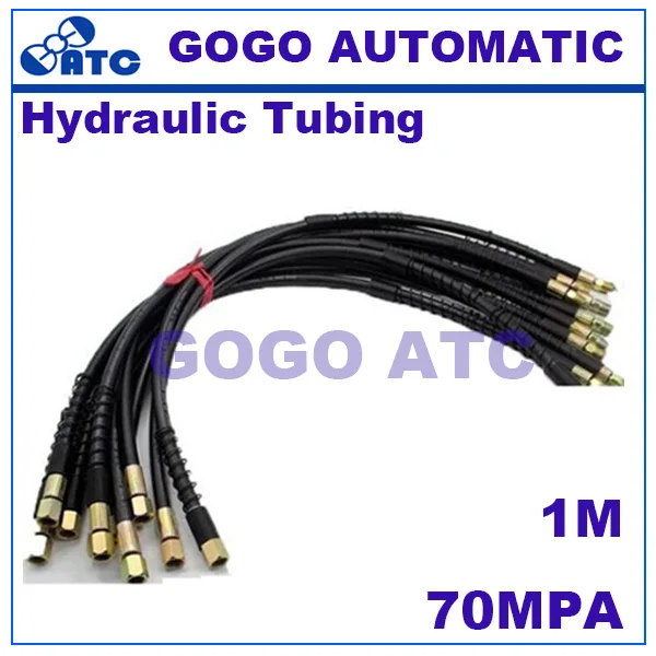 

High quality hydraulic tubing 1 m - 20 m 70MPA Hydraulic tools high pressure tubing Hose rubber tube oil pipe