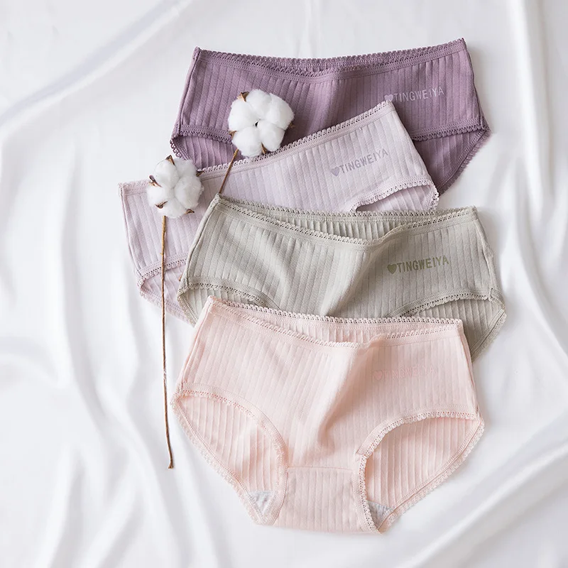 

SP&CITY Japanese Simple Seamless Panties Girls Soft Breathable Cotton Menstrual Underwear Women Sexy Lingerie Solid Briefs