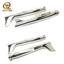 38MM-45MM Universal Motorcycle Exhaust Muffler Pipe Chrome Fish Tail Escape Moto for Vintage Cafe Racer Harley-Davidson Chopper 38MM-45MM Universal Motorcycle Exhaust Muffler Pipe Chrome Fish Tail Escape Moto for Vintage Cafe Racer Harley-Davidson Chopper
