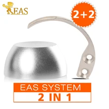 Универсальное магнитное приспособление для снятия ярлыков EAS 2 шт Golf Detacher 12000gs+ 2 шт съемник для датчиков EAS Крюк Detacher