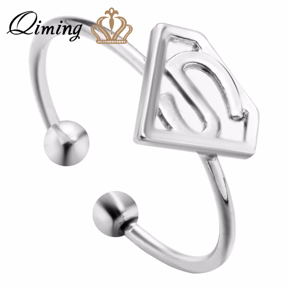 

QIMING Min 1 pc Cobweb Ring spider net ring spider web ring spider man Encircle adjustable Women Jewelry Sweet Romantic Gift
