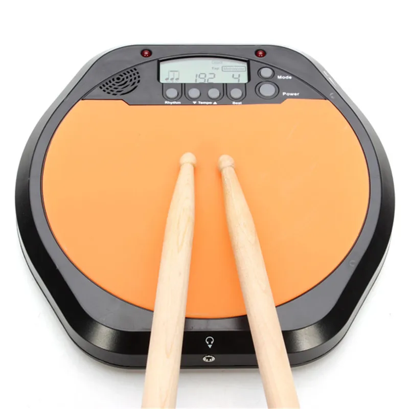 LCD Digital Drum pad Practice Exercise Drummer Training Pad Electric